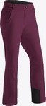 Maier Sports 3000425, Maier Sports Steffi Slim Frauen Skihose - 40 - cherry wine