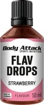 Body Attack - Flav Drops - Strawberry - 50 ml, Grundpreis: &euro; 119,80 / l