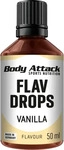 Body Attack - Flav Drops - Vanilla - 50 ml, Grundpreis: &euro; 119,80 / l