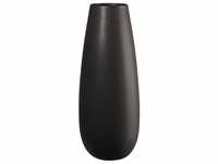 Vase ease, Steingut, black iron, 45 cm