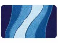 Badteppich Ocean, royalblau, 70 x 120 cm