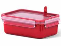 Frischhaltedose Clip & Micro in rot, 0,80 l