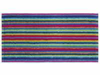 Handtuch Lifestyle Streifen, multicolor dunkel, 50 x 100 cm