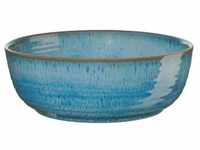 Poke bowlsl, tamari, Steinzeug, blau, 25 cm