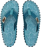 Gumbies Original Islander Women turquoise swirls - Gr&ouml;&szlig;e 37 2239