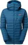 Mountain Equipment Earthrise Hooded Womens Jacket majolica blue - Gr&ouml;&szlig;e 12 UK Damen