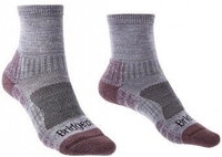 Bridgedale Hike Lightweight Merino Performance Wmns 3/4 Crew Heather/Damson - Gr&ouml;&szlig;e