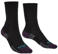 Bridgedale Hike Lightweight Merino Performance Women black/purple - Gr&ouml;&szlig;e S 710652