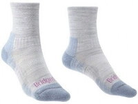 Bridgedale Hike Lightweight Merino Performance Wmns 3/4 Crew Grey/Smoky Blue -