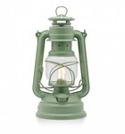 Feuerhand Sturmlaterne LED sage green 276LEDSAGEGREEN