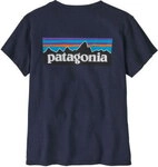 Patagonia Womens P-6 Logo Responsibili-Tee new navy NENA - Gr&ouml;&szlig;e L 37567