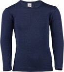 Engel Kinder Shirt Langarm Wolle Seide marine - Gr&ouml;&szlig;e 92 Kinder 707810