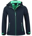 Trollkids Girls Trollfjord Jacket navy/mint - Gr&ouml;&szlig;e 164 Kinder 175