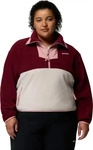 Columbia 2085453, Columbia Sequoia Grove Half Zip Fleece Women rich wine, dark stone