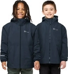 Jack Wolfskin 1610081, Jack Wolfskin Iceland 3in1 Jacket Kids midnight sky - Gr&ouml;&szlig;e