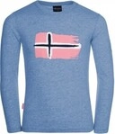 Trollkids Kids Oslo Longsleeve dusty blue - Gr&ouml;&szlig;e 104 Kinder 344
