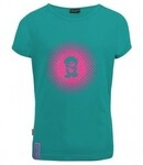 Trollkids Girls Logo T smaragd/rubine red - Gr&ouml;&szlig;e 92 Kinder 112