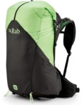 Rab Syclon XP 38 ND black/dark fig green BDF - Gr&ouml;&szlig;e 38 Liter QAQ21