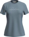 Icebreaker Womens Merino 150 Tech Lite SS Sparkling Stars flint blue 0L2 -...