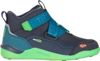 Trollkids Kids Nordfjord Barefoot Winter Hiker dark marine/fr green/mys blue -