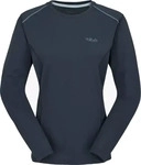 Rab QCC23, Rab Force LS Tee Wmns tempest blue - Gr&ouml;&szlig;e 14 UK Damen