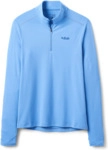 Rab Force LS Zip Wmns bluebird BBD - Gr&ouml;&szlig;e 10 UK Damen QCC40
