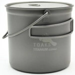 TOAKS Titanium Pot with Bail Handle Gr&ouml;&szlig;e 750 ml POT750BH