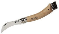 Opinel Pilzmesser, inklusive B&uuml;rste Gr&ouml;&szlig;e 7cm 254144