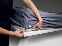 Cocoon Insect Shield Protection Sheets elephant grey - Gr&ouml;&szlig;e double IECS44D