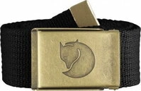 Fj&auml;llr&auml;ven Canvas Brass Belt 4 cm black - Gr&ouml;&szlig;e One size 77297