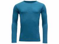 Devold Breeze 150 Man Shirt blue melange - Größe XXL GO181221A