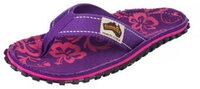Gumbies Original Islander Women purple hibiscus - Gr&ouml;&szlig;e 37 2204