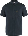 Fj&auml;llr&auml;ven &Ouml;vik Travel Shirt SS dark navy - Gr&ouml;&szlig;e XL 87039