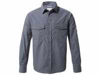 Craghoppers Kiwi Long Sleeved Shirt Men ombre blue - Größe XL CMS700