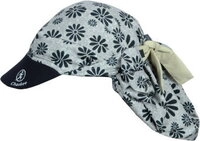 Chaskee Visor Snap Cap Happy Flowers grau-schwarz - Gr&ouml;&szlig;e One size 016HAFL