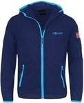 Trollkids Kids Fjell Running Jacket navy/medium blue - Gr&ouml;&szlig;e 140 Kinder 909
