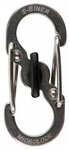 Nite Ize S-Biner Edelstahl Microlock 2er Set silber NILSBM112R3