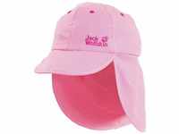 Jack Wolfskin Desert Sun Hat Kids hot pink checks - Größe M 1904041