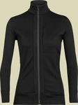 Icebreaker 0A56FO, Icebreaker Quantum III LS Zip Women black - Gr&ouml;&szlig;e L