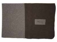 Mufflon Mu-Blanket granit/brown S15-S17 - Größe 200x140cm 43170
