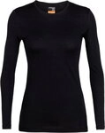Icebreaker 200 Oasis LS Crewe Women black - Gr&ouml;&szlig;e S 104375