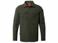 Craghoppers NosiLife Adventure II Long Sleeved Shirt dark khaki - Größe XXL CMS605