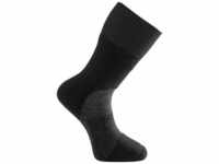 Woolpower Socks Skilled Classic 400 black/dark grey - Größe 45-48 8814