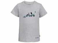 VAUDE Kids Lezza T-Shirt grey-melange - Größe 122/128 Kinder 42023