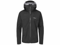 Rab Downpour Plus 2.0 Jacket Men black BL - Größe XL QWG78