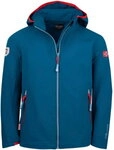 Trollkids Kids Kvalvika Jacket petrol/red - Gr&ouml;&szlig;e 128 Kinder 328