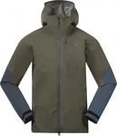 Bergans 1098, Bergans Rabot V2 3L Jacket green mud/orion blue - Gr&ouml;&szlig;e S