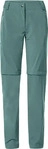 VAUDE 42619, VAUDE Womens Farley Stretch ZO T-Zip Pants II dusty moss - Gr&ouml;&szlig;e 46
