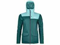 Ortovox 2L Swisswool Sedrun Jacket Women pacific green - Größe L 70420