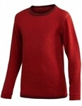 Woolpower Kids Crewneck 200 autumn red - Gr&ouml;&szlig;e 110/116 Kinder 3112